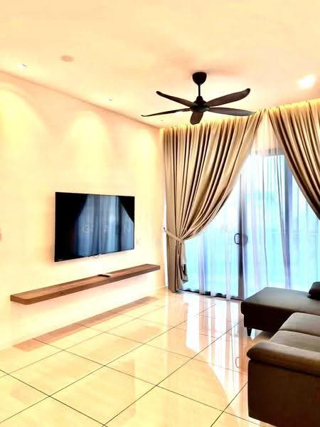Kondominium untuk Disewa di Queens Residences Q1 @ Queens Waterfront - Gan Chun Kai - Living Room - PropertyGuru.com.my