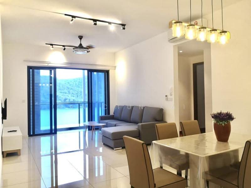 Kondominium untuk Disewa di Queens Residences Q2 @ Queens Waterfront - Gan Chun Kai - Living Room - PropertyGuru.com.my