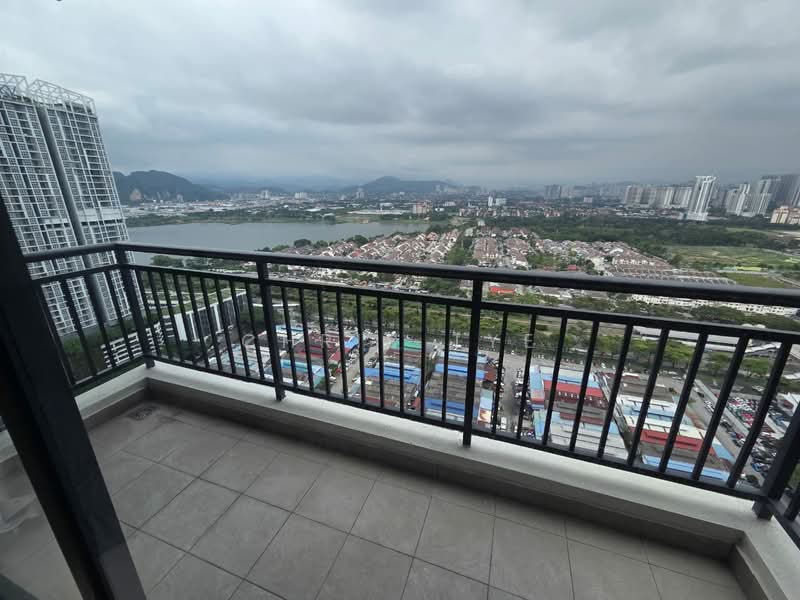 Servis Apartment untuk Disewa di Baron Residence @ Lake City - Chris Tye - Balcony - PropertyGuru.com.my