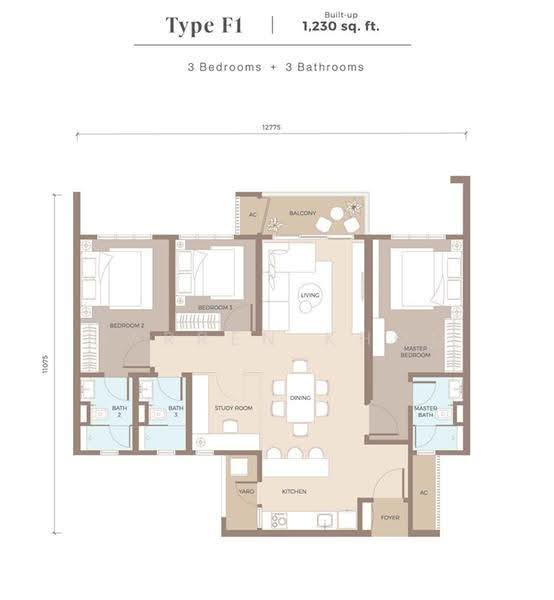 Kediaman Servis untuk Dijual di Amaya Residences @ Damansara Avenue - Darren Khoo - PropertyGuru.com.my