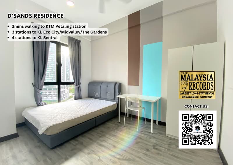 Servis Apartment untuk Disewa di D'sands Residence - Yi Wen Lee - PropertyGuru.com.my