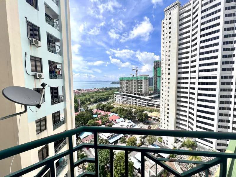 Kondominium untuk Disewa di Sunny Ville Condominium - Gan Chun Kai - Balcony - PropertyGuru.com.my