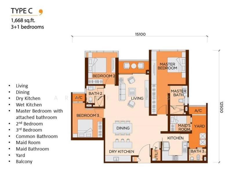 Kondominium untuk Dijual di WANGSA 9 RESIDENCY - Arsyaf Idrus - PropertyGuru.com.my
