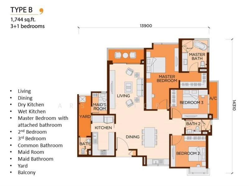 Kondominium untuk Dijual di WANGSA 9 RESIDENCY - Arsyaf Idrus - PropertyGuru.com.my