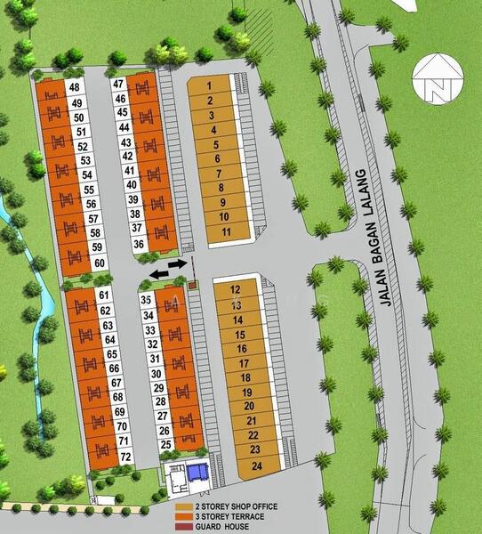 Rumah Teres 3 Tingkat untuk Dijual di Bagan Lalang (Butterworth) - Jack Ng - PropertyGuru.com.my