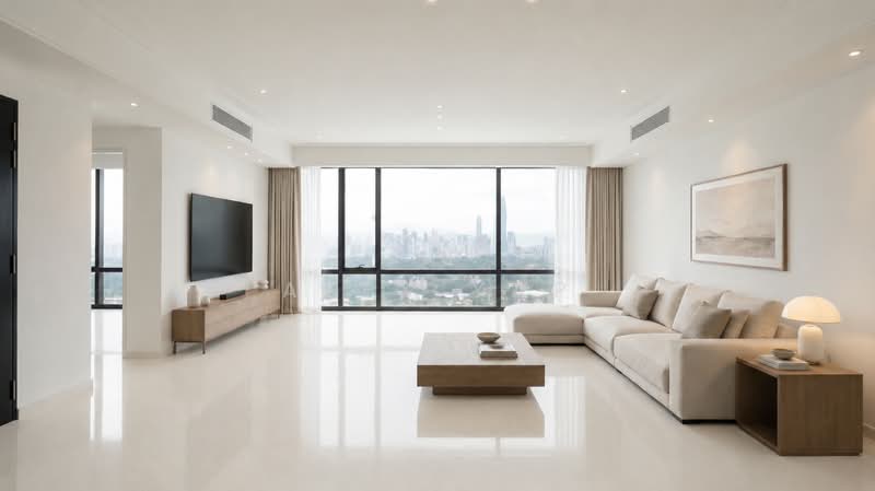 Servis Apartment untuk Disewa di Pavilion Damansara Heights - Alex Yap - Living Room - PropertyGuru.com.my