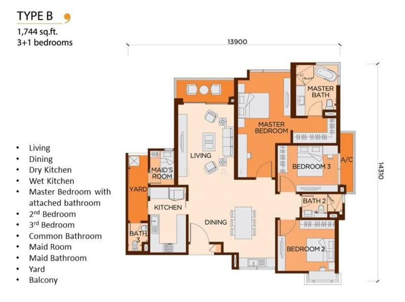 Kondominium untuk Disewa di WANGSA 9 RESIDENCY - Arsyaf Idrus - PropertyGuru.com.my