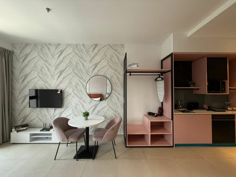 Kediaman Servis untuk Disewa di Mossaz @ Empire City - Ray Soo - Living Room - PropertyGuru.com.my