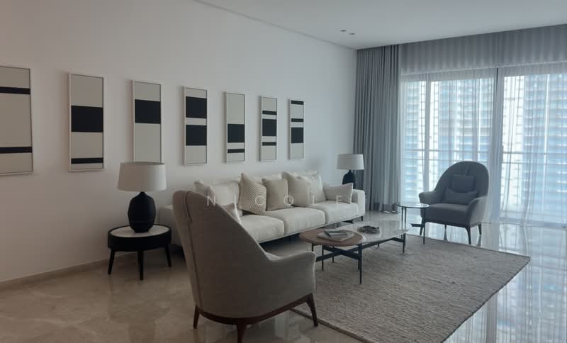 Servis Apartment untuk Dijual di Damansara City Residency (DC Residensi) - Nicole How - Living Room - PropertyGuru.com.my