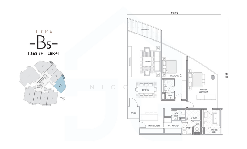 Servis Apartment untuk Dijual di Damansara City Residency (DC Residensi) - Nicole How - PropertyGuru.com.my