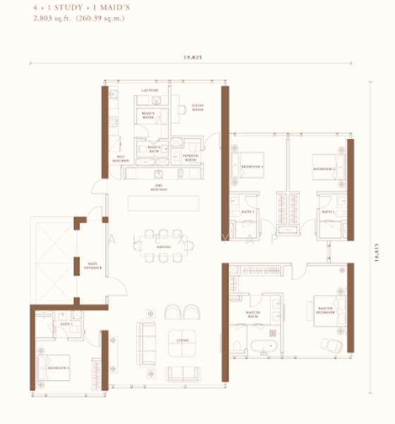 Kediaman Servis untuk Dijual di Pavilion Damansara Heights - Alex Yap - PropertyGuru.com.my