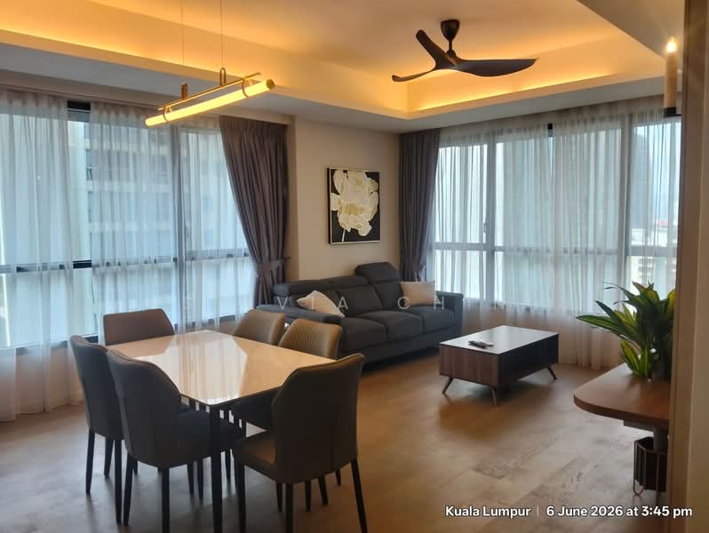 Service Residence for Rent at The Ruma - Sylvia Chin - Living Room - PropertyGuru.com.my