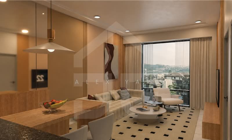 Kediaman Servis untuk Disewa di Pavilion Damansara Heights - Alex Yap - Living Room - PropertyGuru.com.my