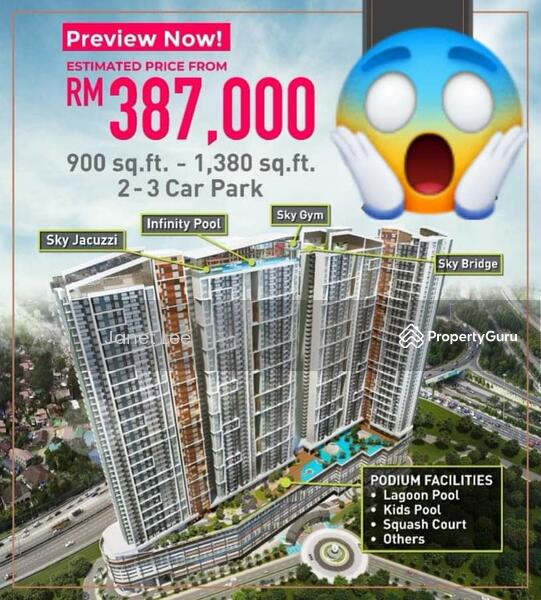 New condo Kepong, Jalan Ipoh, United Point, Fortune Centra, Herz, Henge