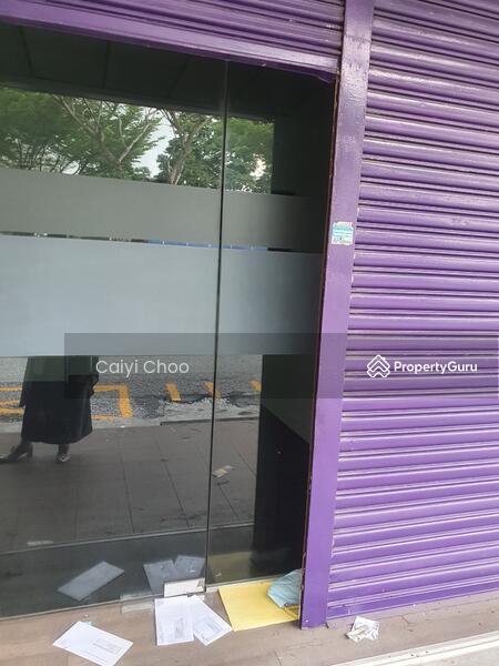 2 storey shop at Jalan Tasek near Maybank Ipoh for sale untuk Untuk Dijual - RM 730,000, Feb 2026 - glass door  - PropertyGuru.com.my
