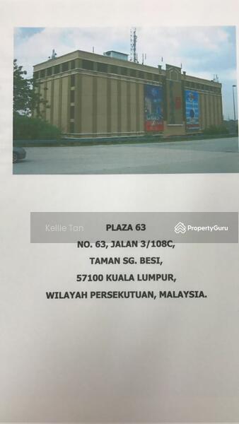 No Longer Available Plaza 63 In Sungai Besi Sungai Besi Kuala Lumpur 131584 Sqft Commercial Properties For Rent By Kellie Tan Rm 211 000 Mo 24990245
