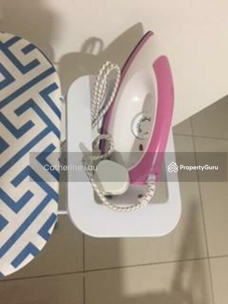Apartment for Rent at Springville Residence - Catherine Lau - iron and iron board - Public sharing area at living room - PropertyGuru.com.my