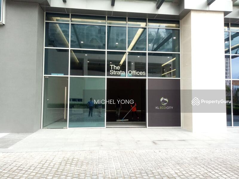 Strata Office @ KL Eco City Mid Valley Northpoint walking distance to LRT station