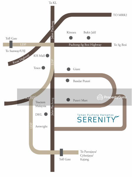 Untuk Dijual - Serenity @ Taman Puchong Hartamas