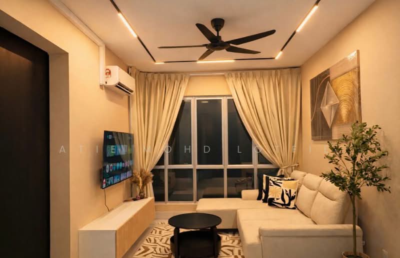 Service Residence for Sale at Maxim Citylights @ Sentul KL - Atie Mohd Lotfie - Living Room - PropertyGuru.com.my