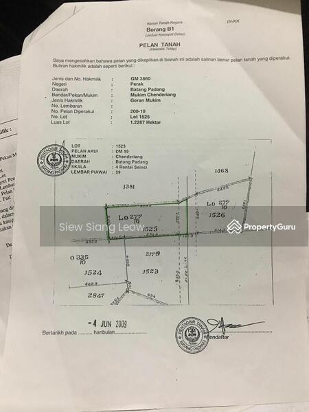 For Sale - Chenderiang, Perak