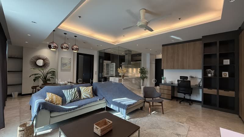 Service Residence for Rent at The Ritz-Carlton Residences - Michelle Ong - Living Room - PropertyGuru.com.my