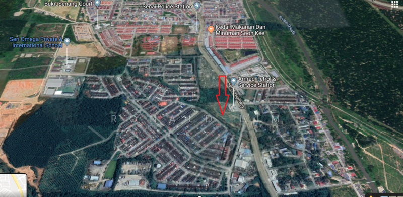 Untuk Dijual - Land for sale: Senai Commercial Land