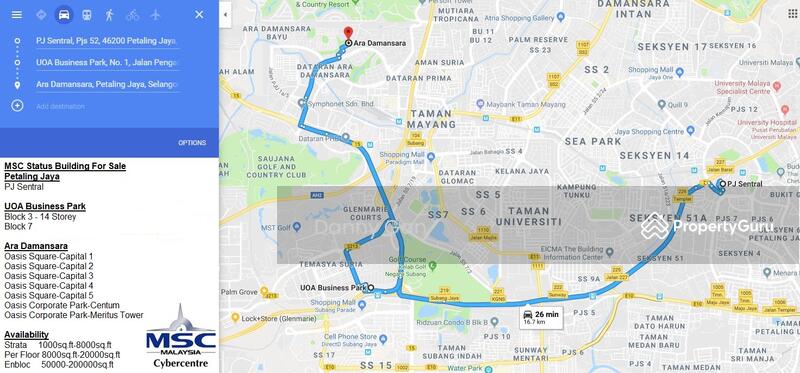 Oasis Square Capital 1 Jalan Pju 1a 7a Oasis Square Ara Damansara Damansara Selangor 1851 Sqft Commercial Properties For Sale By Danny Gan Rm 1 480 800 00 28360853