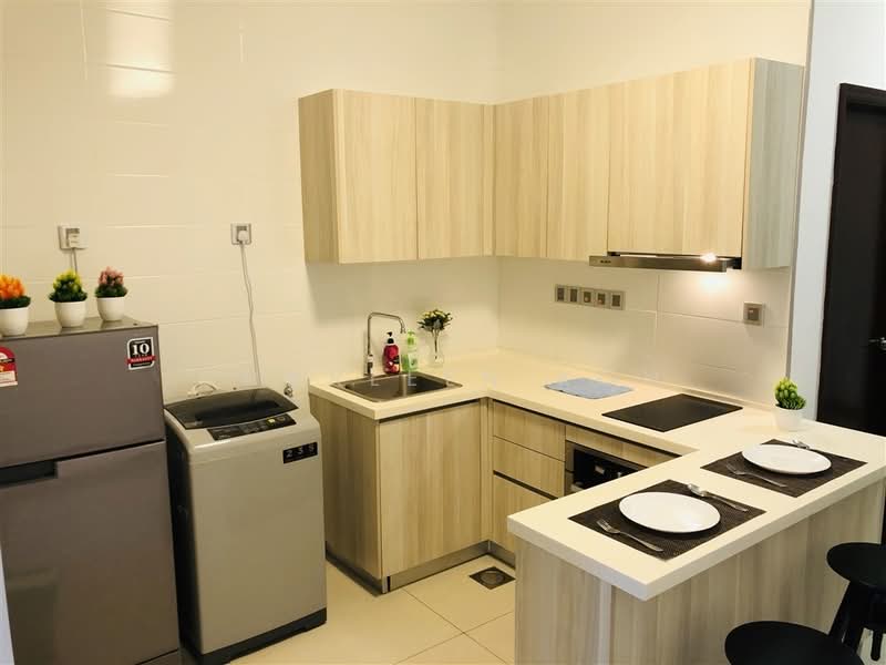 Condominium for Sale at Paragon Suites @ CIQ - Charleen Koh - Studio - open concept kitchen - PropertyGuru.com.my