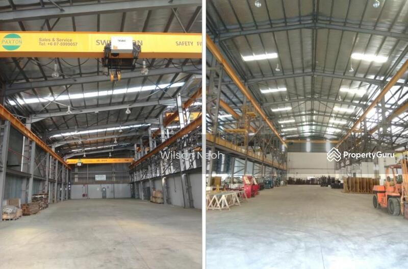 For Rent - 12xoverhead crane & 12m height, fully renovated office 15min to seaport & singapore