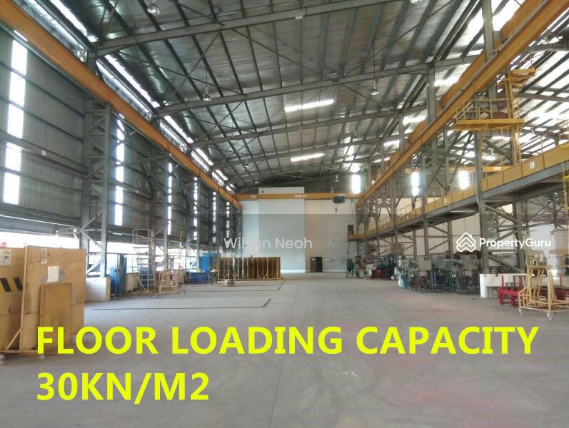 For Rent - 12xoverhead crane & 12m height, fully renovated office 15min to seaport & singapore