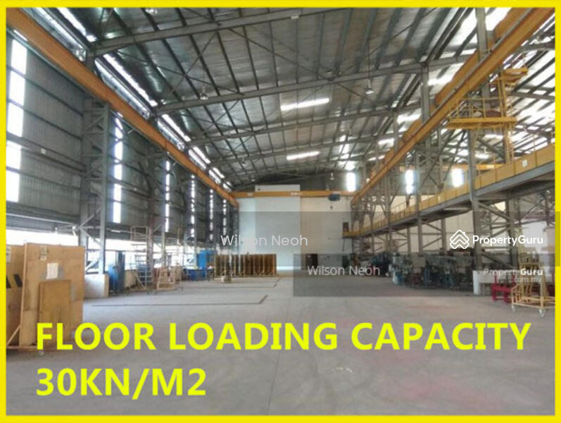 For Rent - 12xoverhead crane & 12m height, fully renovated office 15min to seaport & singapore