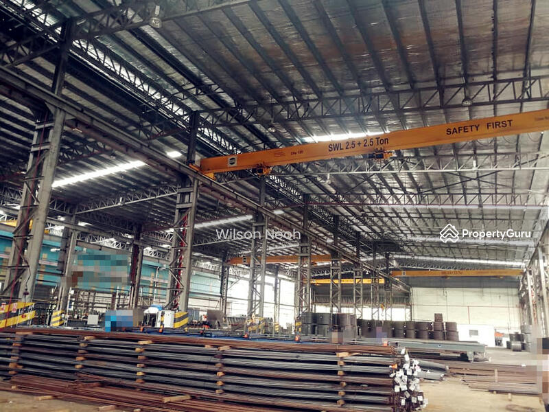 desa cemerlang factory with 4 x overhead crane, power supply 1000ampere