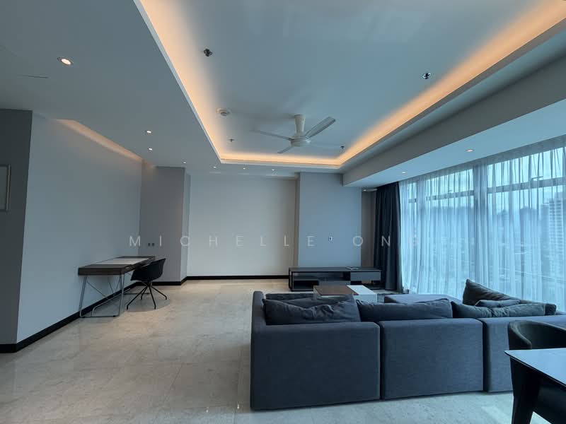 Servis Apartment untuk Disewa di The Ritz-Carlton Residences - Michelle Ong - Living Room - PropertyGuru.com.my
