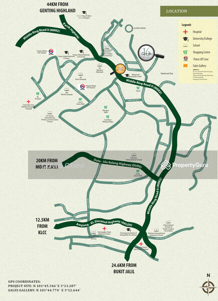 Zero-Lot Bungalow for Sale in Taman Melawati (Ulu Kelang) - David Chew - PropertyGuru.com.my