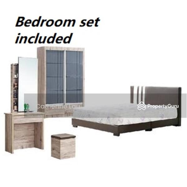 Condominium for Rent at Springville Residence - Catherine Lau - bedroom set included - queensize bed - PropertyGuru.com.my