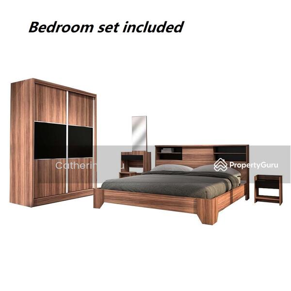 Condominium for Rent at Springville Residence - Catherine Lau - bedroom set included - queensizeBed - PropertyGuru.com.my