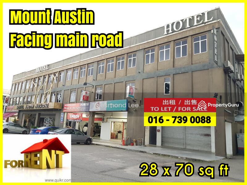 Shop / Office for Rent in Taman Mount Austin (Tebrau) - Jesmond Lee - PropertyGuru.com.my