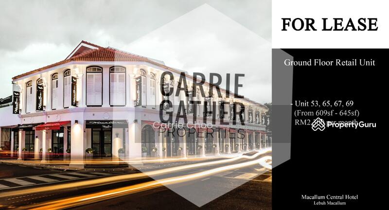 Jalan Pintal Tali Ropewalk Georgetown Penang 860 Sqft Commercial Properties For Rent By Carrie Choo Rm 3 600 Mo 29848092