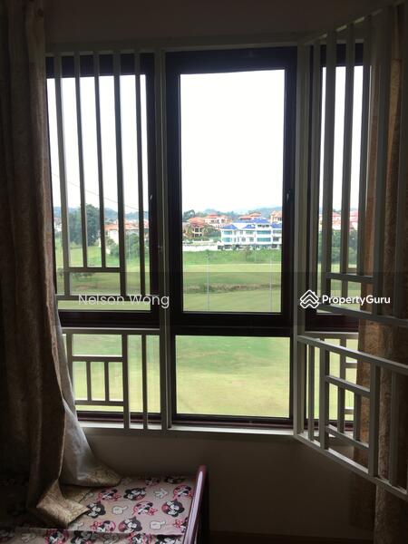Golf range view