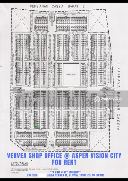 For Rent - Vervea @ Aspen Vision City