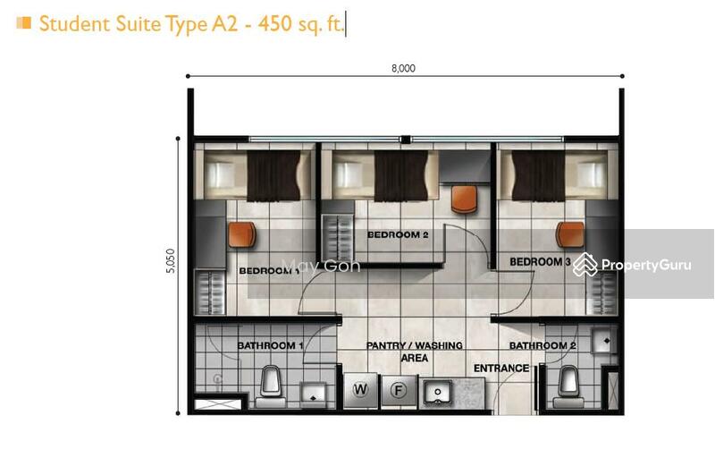 Kediaman Servis untuk Disewa di Garden Plaza - May Goh - PropertyGuru.com.my