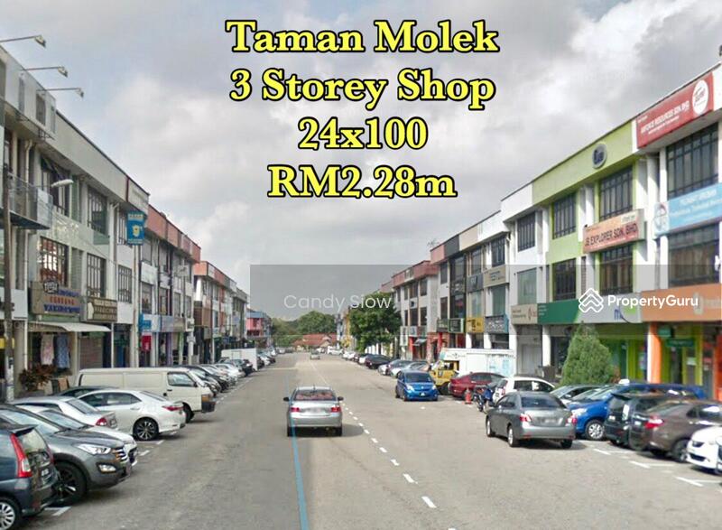 Taman Molek High Roi Taman Molek Taman Molek Johor Bahru Johor 2400 Sqft Commercial Properties For Sale By Candy Siow Rm 2 280 000 30645074