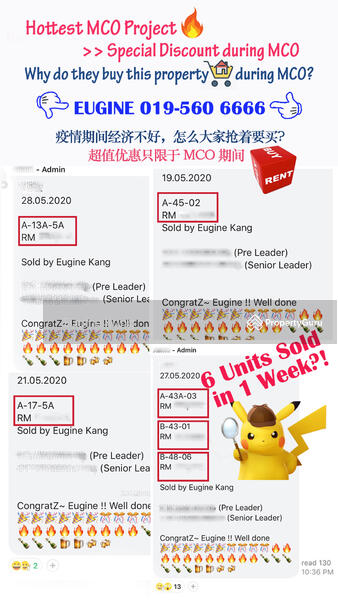 For Sale - Kenwingston Platz, Resort Condo, KLCC, Freehold, Fully Furnish, Sky Garden, Super Low Installment