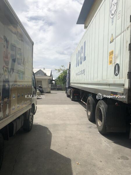 Loading Truck parking area