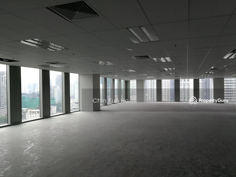 A sample photo of the Menara Prudential bare office unit