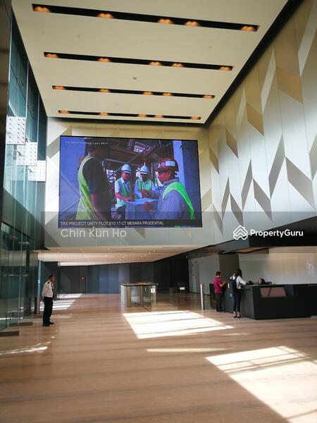 Menara Prudential office lobby