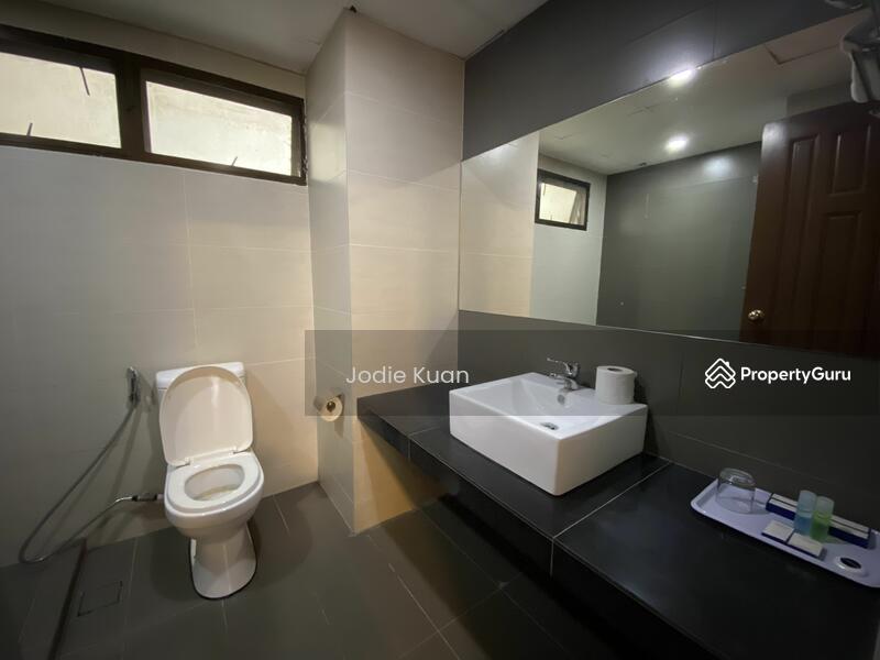 Bedroom attached with bathroom 
