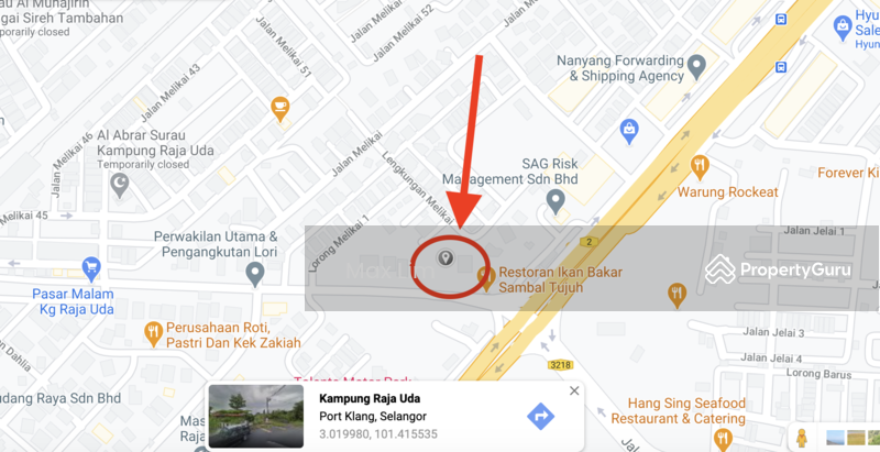 For Sale - Kampung Raja Uda