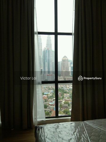 View of Twin Towers from Bedroom